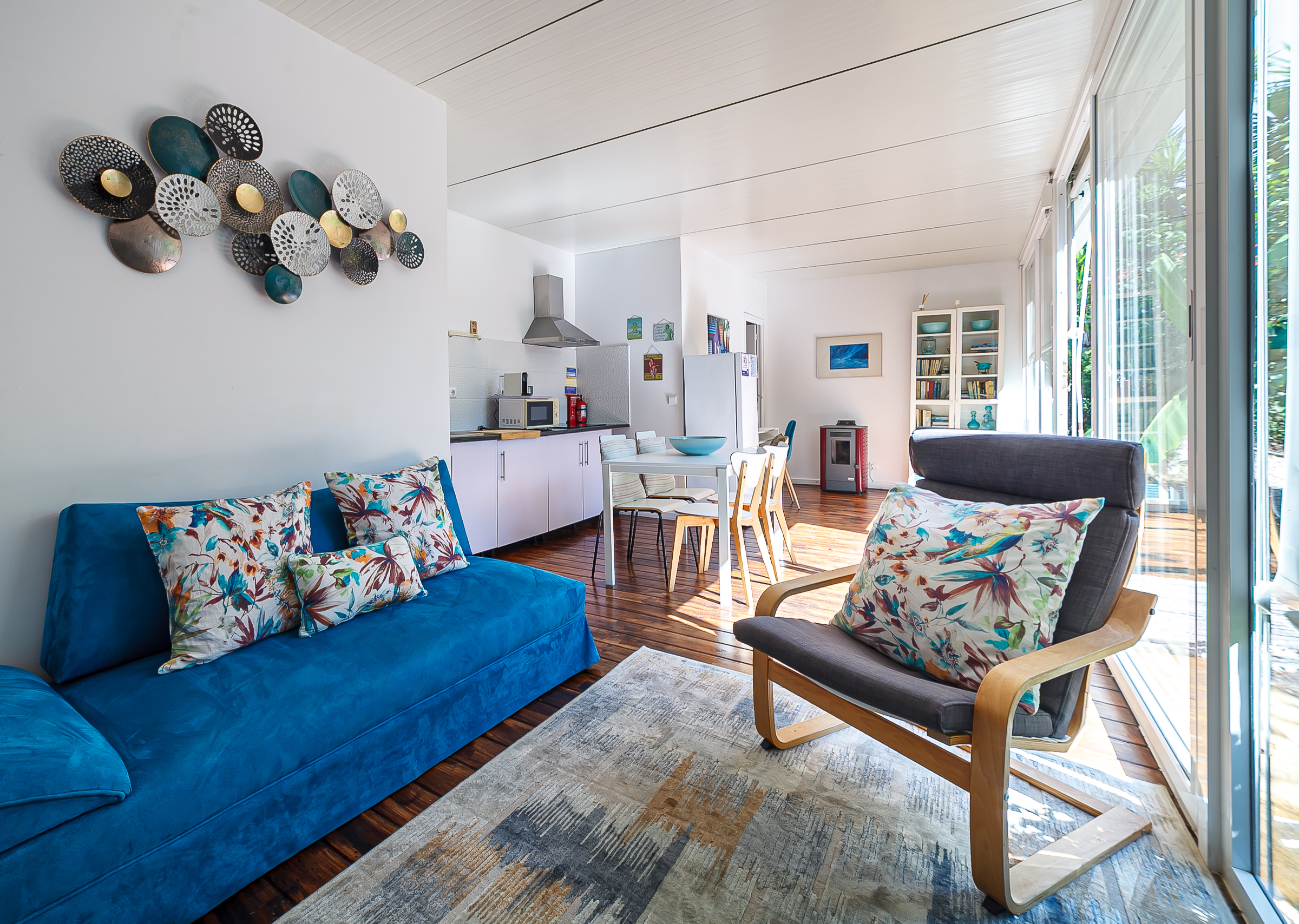 Backyard Bungalow - living room