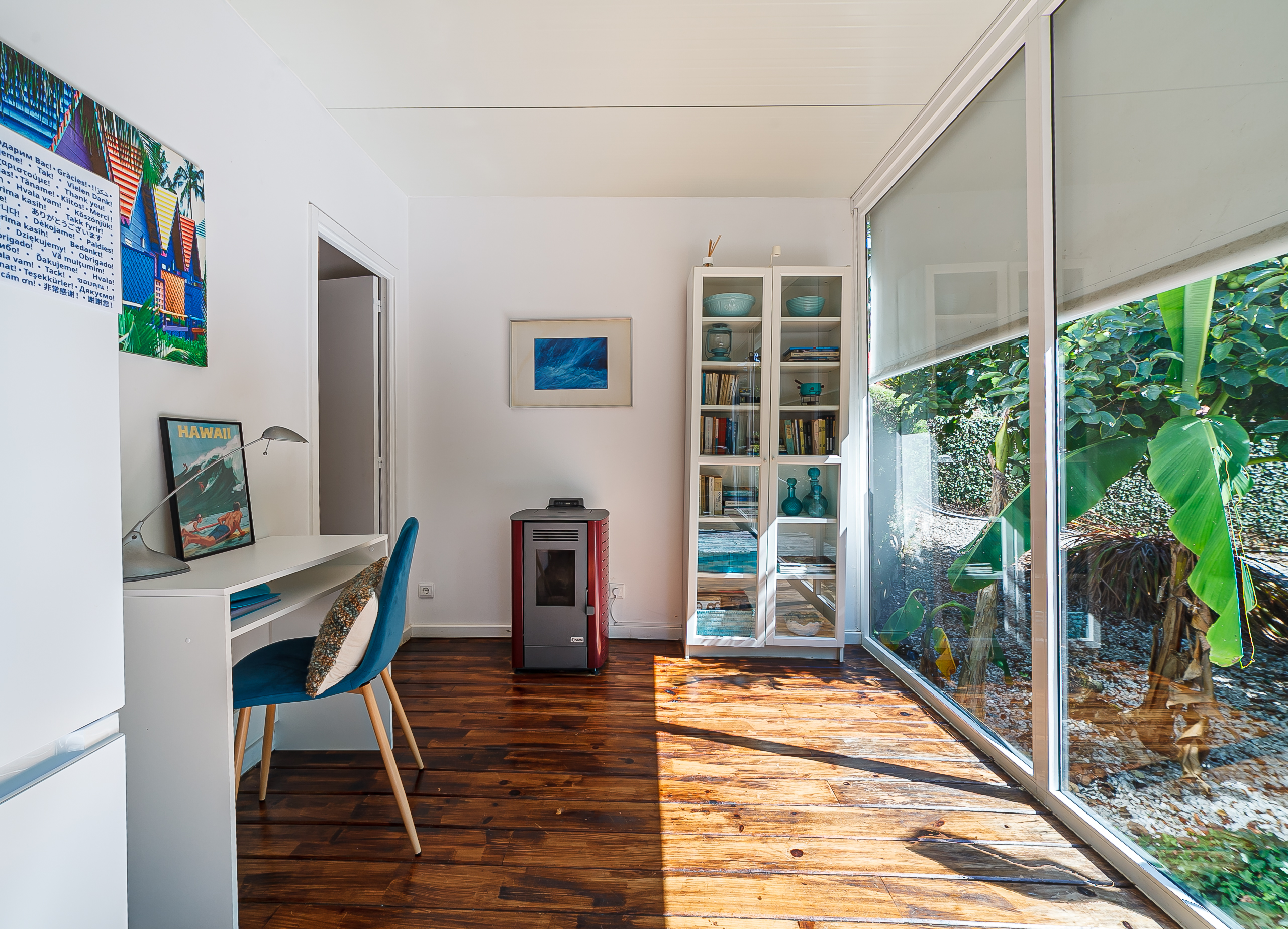 Backyard Bungalow - heater